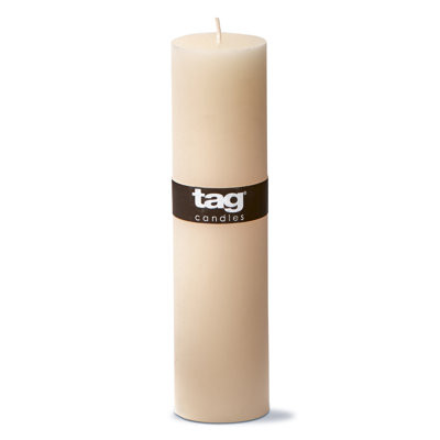 Unscented Pillar Candle