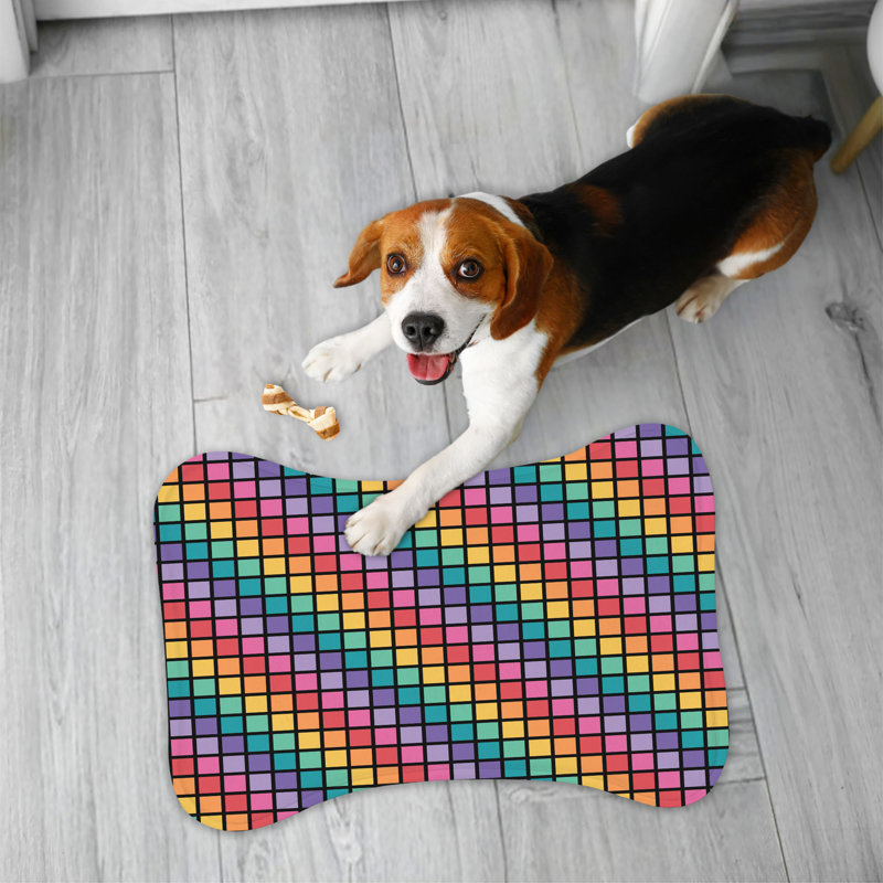 Color Blossom - Tapis d'alimentation en os 1 pièce