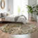 Premium Machine Washable Prisco Brown Rug
