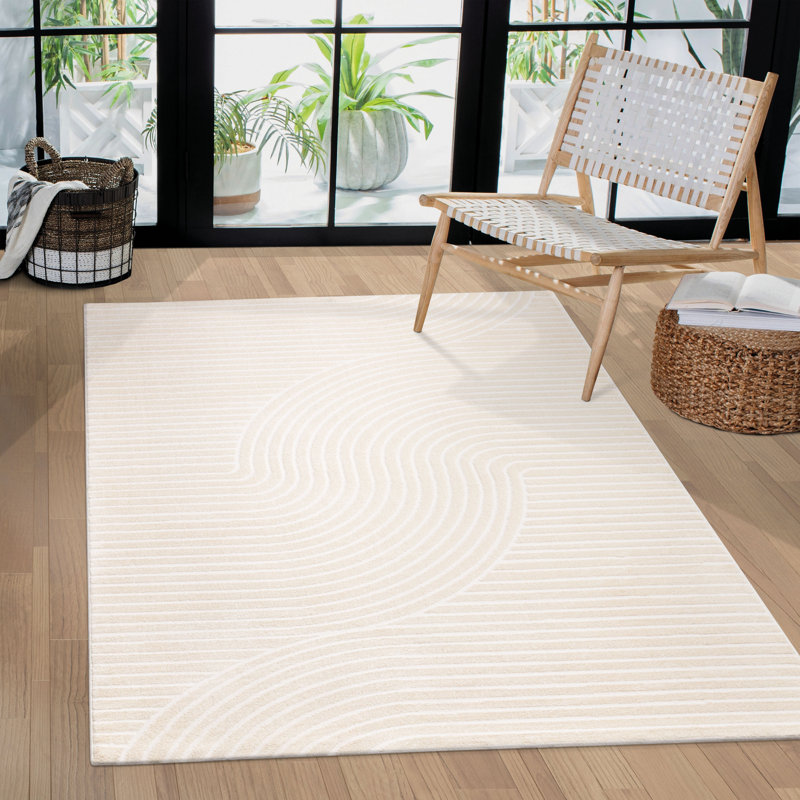 Siobhan Uniform Colour Area Rug, Rectangular 160cm x 220cm