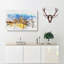 Reflections Of The Frankfurt Skyline - Wrapped Canvas-56660807