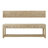 110'' Solid Wood Console Table