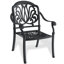 Ensemble de 7 pièces de mobilier de patio en aluminium coulé avec coussins bruns-1735796623