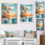 «Dacheng Minimalisme Palm Trees Serenade IV», reproduction d'art sur toile-1203207188-1203207199