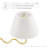 Wave Squiggle 2-Arm Pendant Light In Brass-101991363