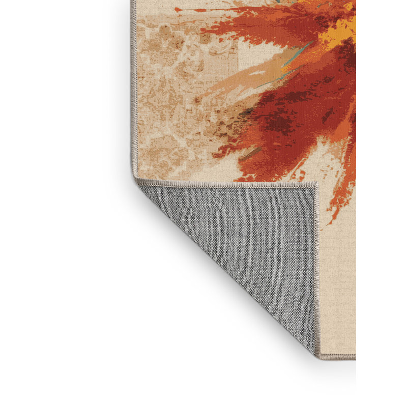 Tapis marocain d'inspiration mondiale Holi Color Festival, 2 x 5