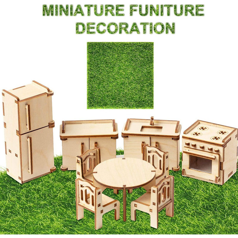 10 pièces de gazon artificiel pour jardin