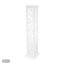 Colonne de fleurs évidée en PVC, pilier à DEL avec motif de nuage pour décoration de mariage
