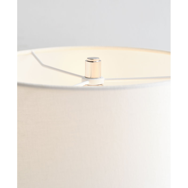 Suzanne Kasler Elle Swing Arm Sconce, Polished Nickel/Black Rattan