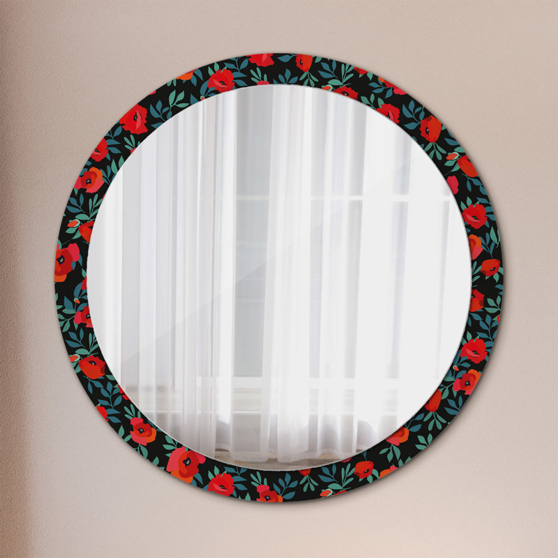 Huldar Glass Flat Wall Mirror