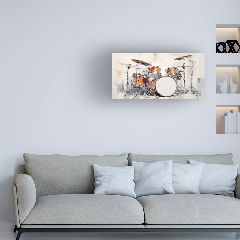 Art sur toile Sean Parnell Drums 6_ALI73340, H 12 po x l 24 po