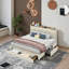Lit tapissier Deilyn avec station de charge et 3 tiroirs-97649394-88359897