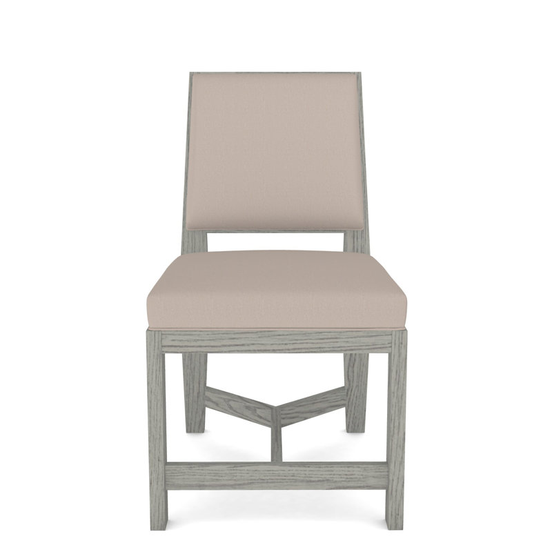 Scoville By Thom Filicia Upholstered Dining Chair, Jiggles Fawn, Dove Gray