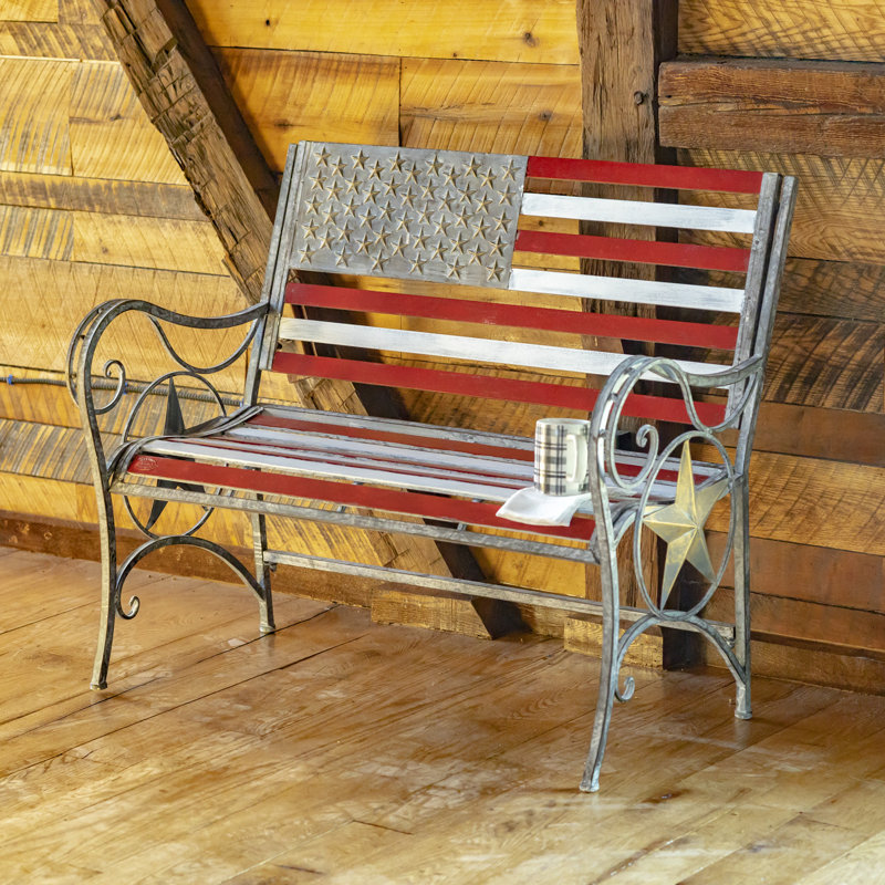 Iron Outdoor Bench