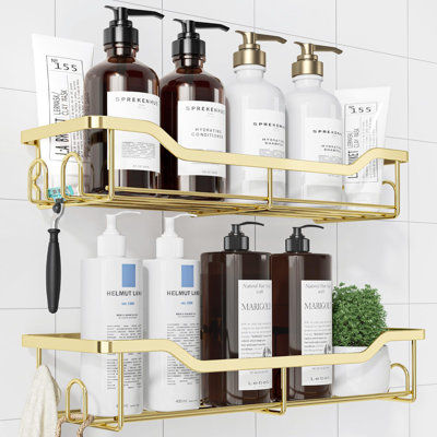 Stainless Steel Shower Caddy, 2-Pack