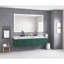 Miroir de salle de bain à DEL avec avant et rétroéclairage, offrant de multiples fonctions et une expérience utilisateur améliorée-111649024-111649027