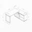 Bureau moderne en L pour bureau personnel-748769577