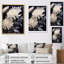 «Mums White» sur 20 nuances de gris foncé I sur toile-97060241-134611919