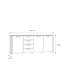 Lanham 206.1 cm W Chest of 4 Drawers