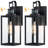 Schock Motion Sensor Outdoor Wall Light(Set of 2)