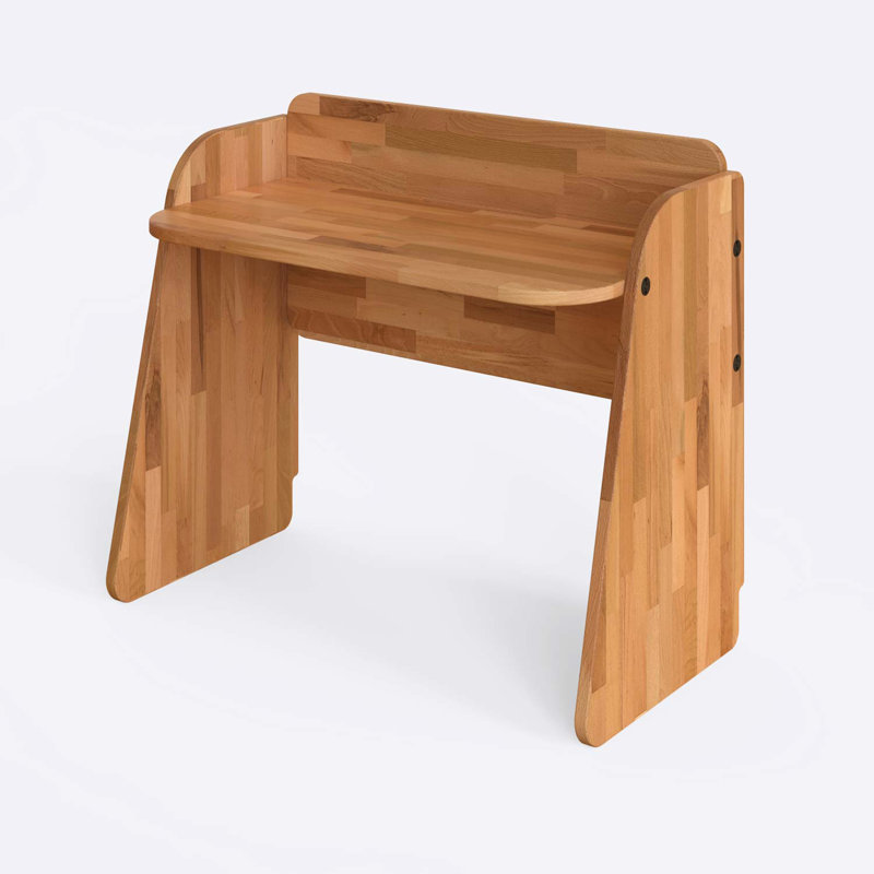 Functional Solid Wood Writing Desk – Simple & Durable Design, 35.4'' H x 41.3'' W x 31.7'' D