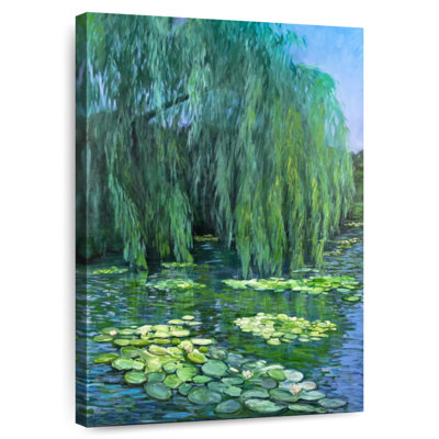 Harnek Willow Tree And Water Lilies