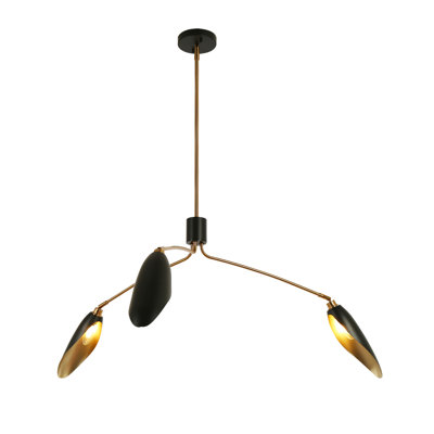 3 - Light Metal Chandelier