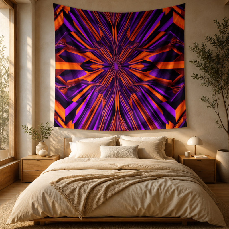 Tapisserie murale Op Art 18, 51 po x 60 po