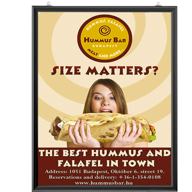 Coulisse de coin de coin sur cadre photo, Noir, 11 po x 17 po