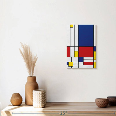 " Geometric Mondrian II " by Jonathan A.