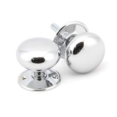 57mm Mushroom Mortice/Rim Knob Set