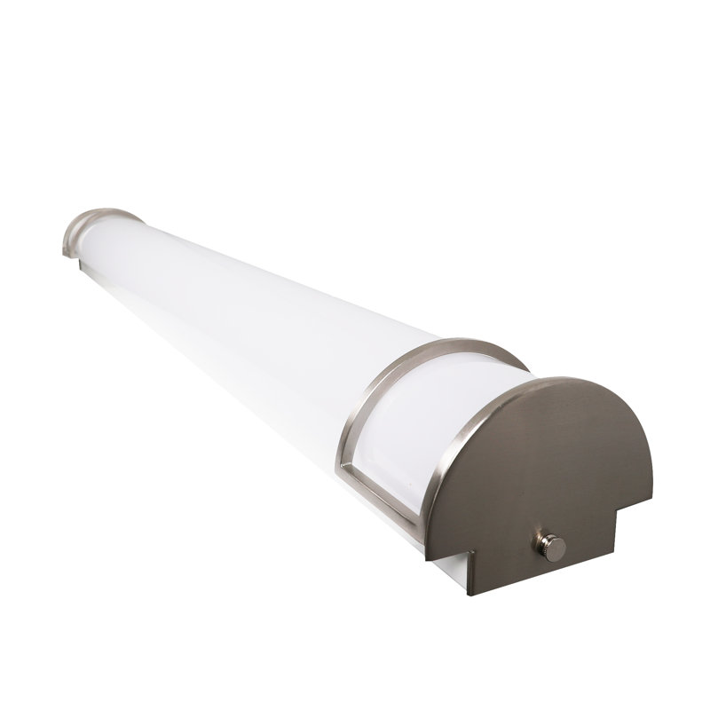 Mainardo 48 In. 1-Light Brushed Nickel Integrated LED Bath Vanity Light