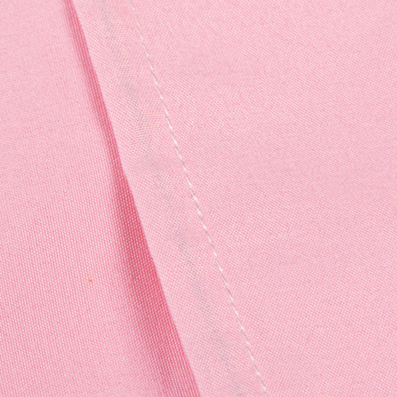 Drap plat seulement, drap de dessus en microfibre brossée 1800 - NTBAY, Rose, Drap plat pour lit simple