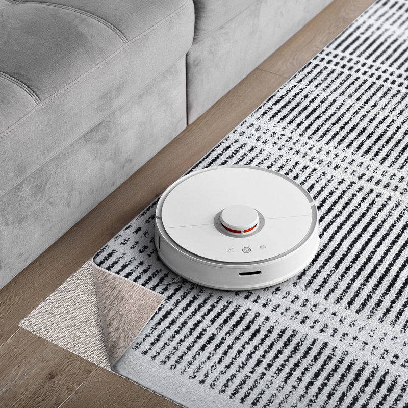 Sous-tapis antidérapant pour surfaces dures Aleks, Rectangle 2 pi 6 po x 9 pi