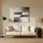 Minimalisme 74, art mural en métal beige-755475810
