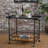BAR CART, Tempered Glass Frame