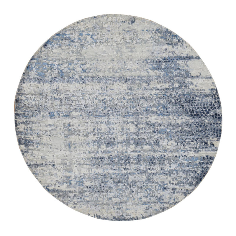 Tapis rond en soie 6 pi Bresnick One-of-a-Kind