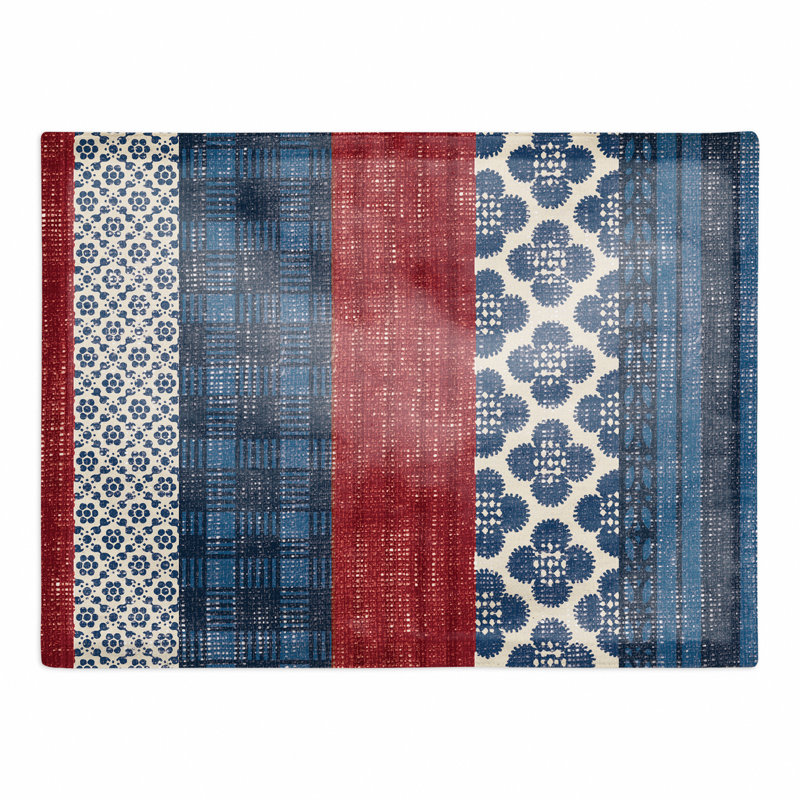 Decara Polyester Abstract Rectangle Placemat