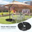 Base de parasol autoportante en plastique Mulaykah