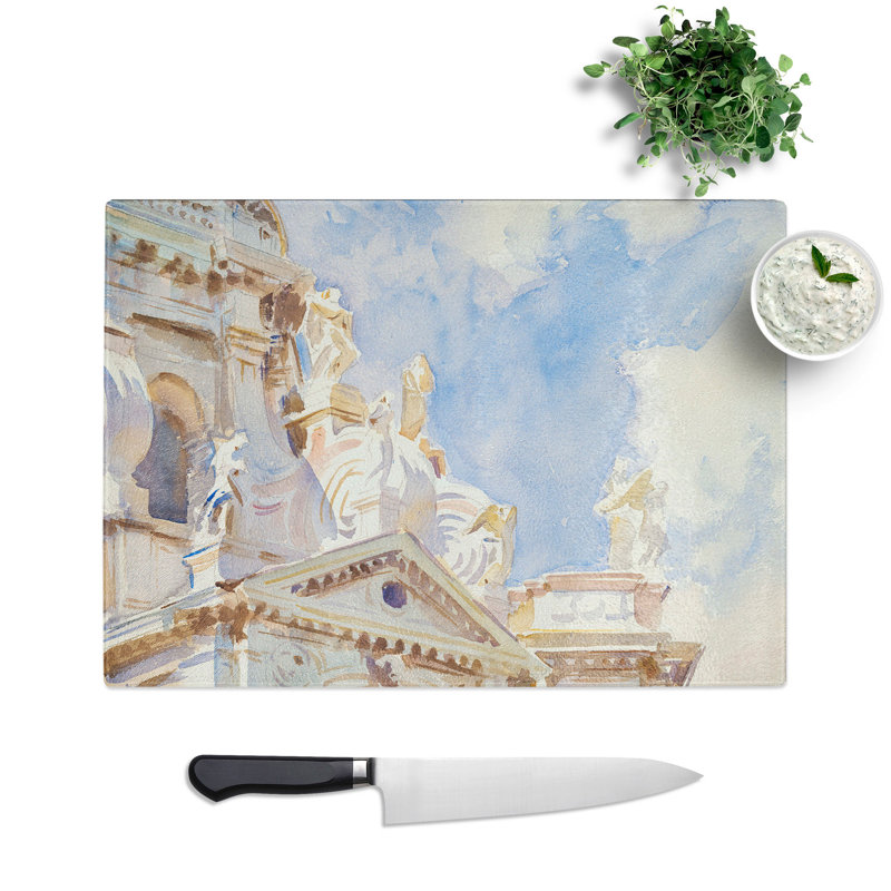 The Salute, Venice by John Singer Sargent Chopping Board, 0.4cm H x 20cm W x 28.5cm L
