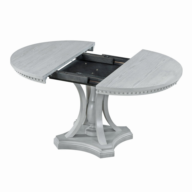 Retro Extendable Dining Table for Kitchen Dining Room