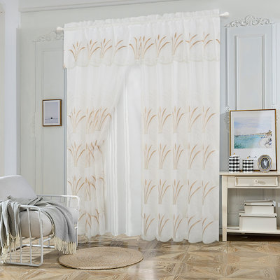Adelaida Sheer Curtain Single Panel