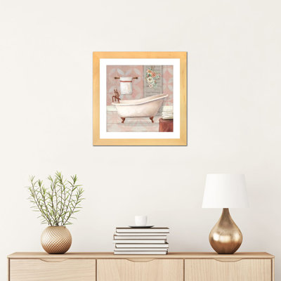 " Blushing Bath I " by Carol Robinson