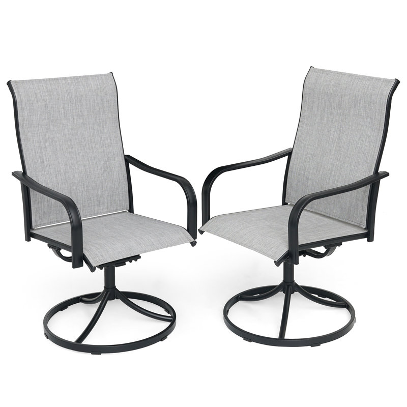 Fauteuil de salle à manger Dheera, Gris
