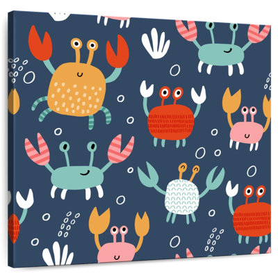 Ashelle, motif de crabes mignons