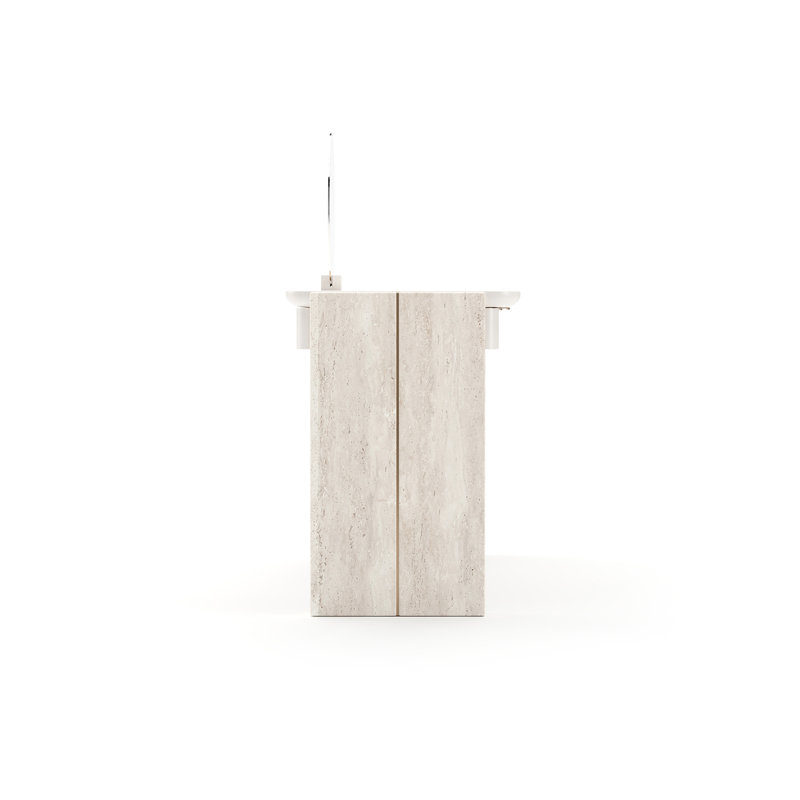 Overlap Vanity Light, White