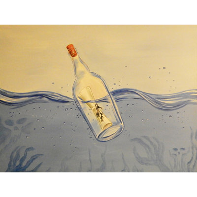 " Message In A Bottle " by Ed Capeau