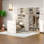 Armoire moderne simple en bois et bois aggloméré