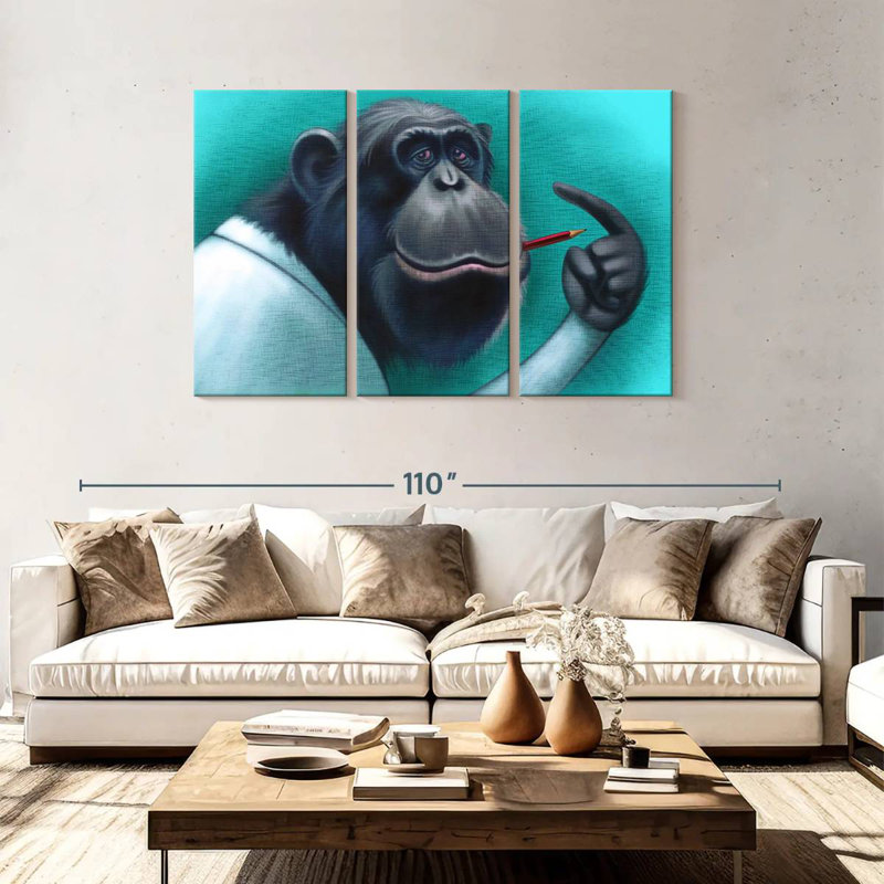 Brampt Funny Brampt, 48" H x 74" W