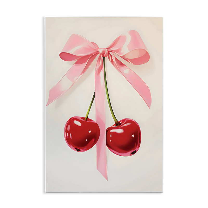 «Tied With A Pink Bow», plaque par Creative Studio, H 15 po x l 10 po